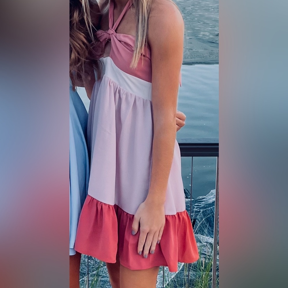 Better Be pink mini dress